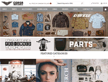 Tablet Screenshot of corsameccanica.com